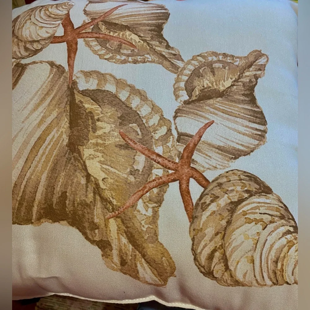 Pottery Barn 20 in Square Pillow. Made in USA, in new condition. Indoor/Outdoor